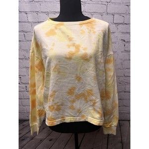 Zella Yellow Tie-Dye Sweatshirt